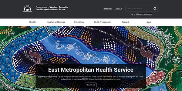 East Metropolitan Health Service Website